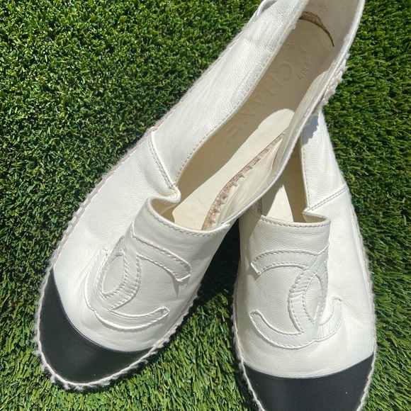 Chanel Lambskin Espadrilles - Picture 2 of 3